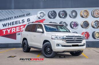 TOYOTA LANDCRUSIER SLEDGE MATTE BLACK